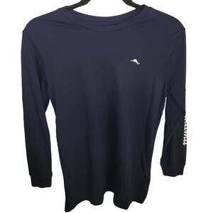 Bundle Tommy Bahama‎ Long Sleeve Shirts x2 Blue White Youth Boys Tops Size Large